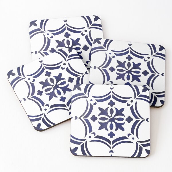 Item preview, Royal Blue floral design designed and sold by Melissa Renee.