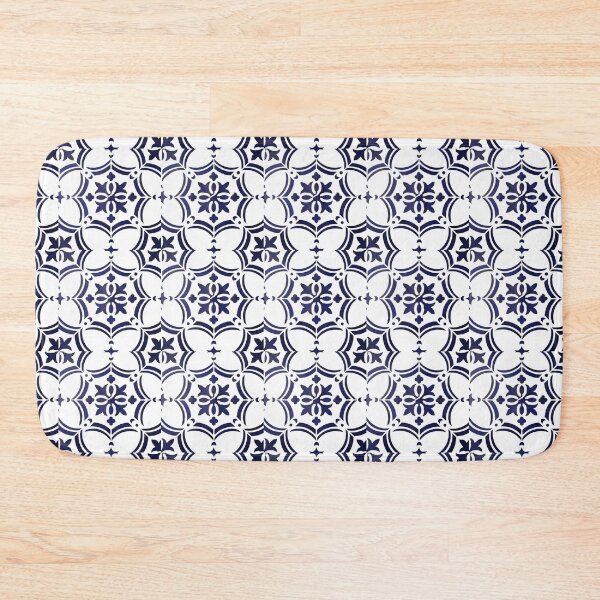 Item preview, Royal Blue floral design designed and sold by Melissa Renee.