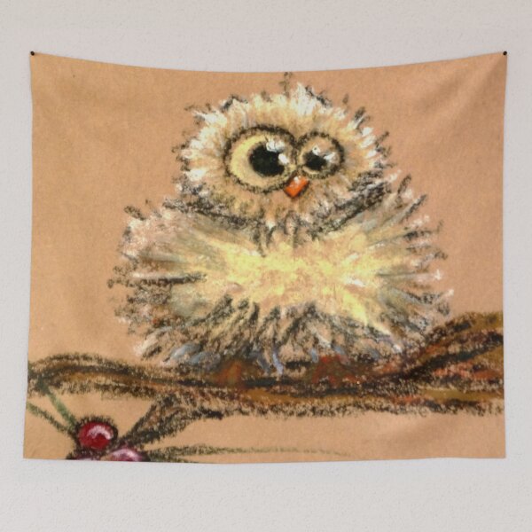 Item preview, Owl on a Branch designed and sold by Nalinne Jones.
