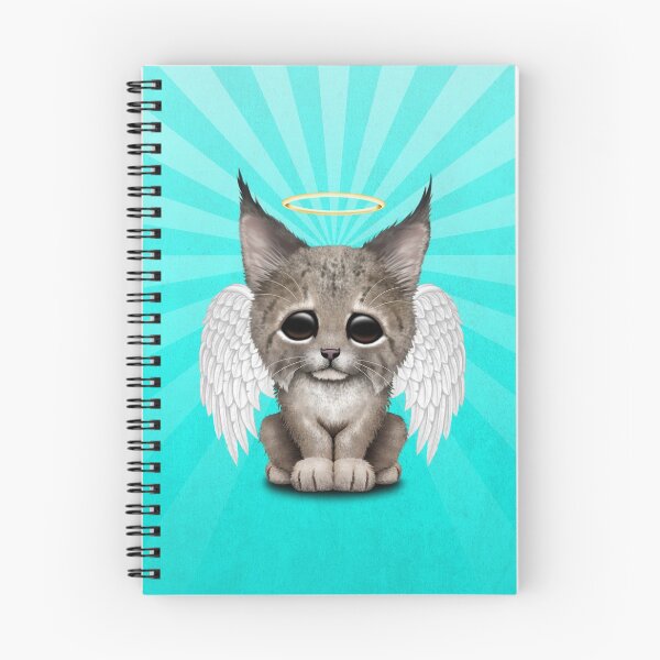 Item preview, Cute Baby Lynx Cub Angel designed and sold by JeffBartels.