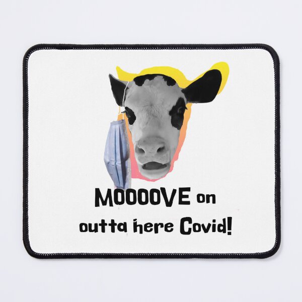 Item preview, Colorful Covid Cow designed and sold by BuffaloPrairie.