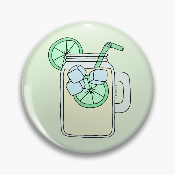 Item preview, Icy Lemonade In Mason Jar designed and sold by PinkLollypop.