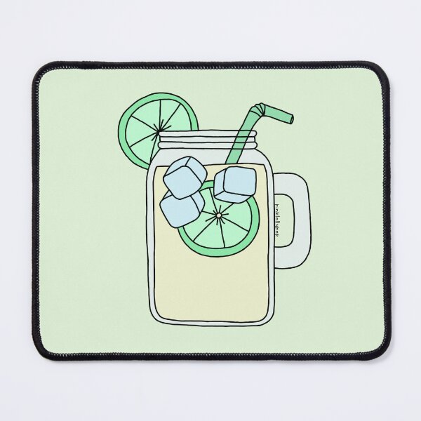 Item preview, Icy Lemonade In Mason Jar designed and sold by PinkLollypop.