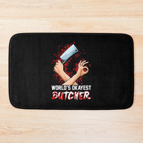 Item preview, World's Okayest Butcher designed and sold by xmjajd.