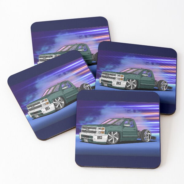 Item preview, Chevrolet Silverado Street Truck Neon designed and sold by JDM Guyvit.