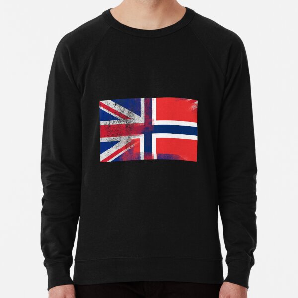 OPQRSTQ-O Norwegian Flag Mens Printed Hooded Sweatshirt Hoodie 