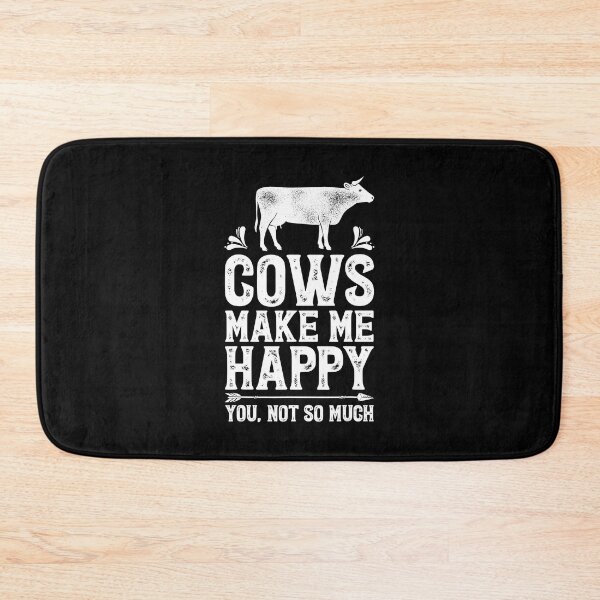 Item preview, Cows Make Me Happy You Not So Much Funny Cow Farmer designed and sold by xmjajd.