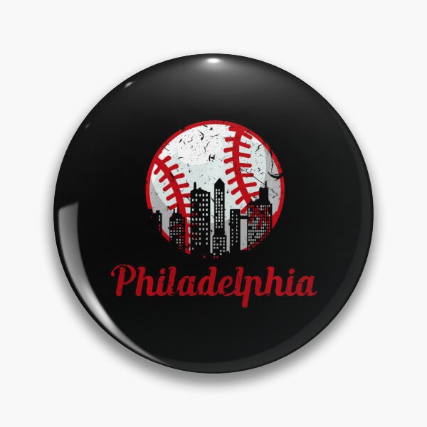Artikelvorschau, Baseball im Stadtzentrum von Philadelphia Skyline von Philadelphia entworfen und verkauft von WendySouu.