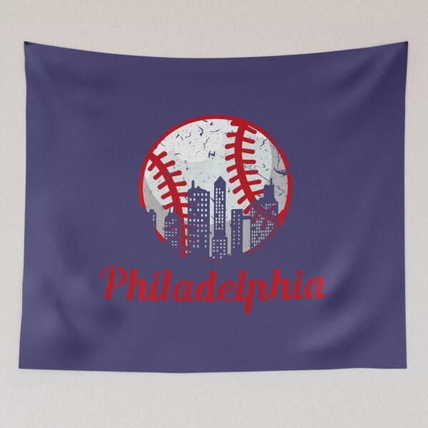 Item preview, Philadelphia Downtown Baseball Philly Skyline designed and sold by WendySouu.