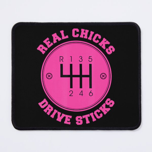 Artikelvorschau, Real Chicks Drive Sticks Auto mit Schaltgetriebe entworfen und verkauft von WendySouu.