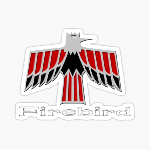 Firebird Metal Logo 67 68 69 Old School Logo 2 