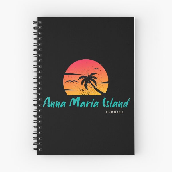 Item preview, Anna Maria Island Florida Retro Atardecer Vintage Playa designed and sold by Opotio.