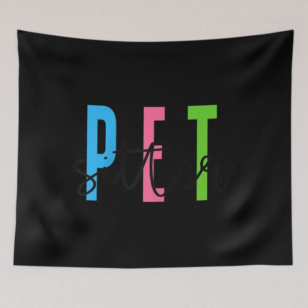 Item preview, Pet Sitter Text Pet Sitting Animal Lover Dogs Cats designed and sold by Opotio.