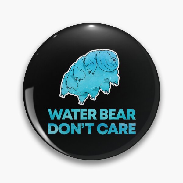 Item preview, Oso de agua Don't Care Tardigrade Microbiología designed and sold by Opotio.