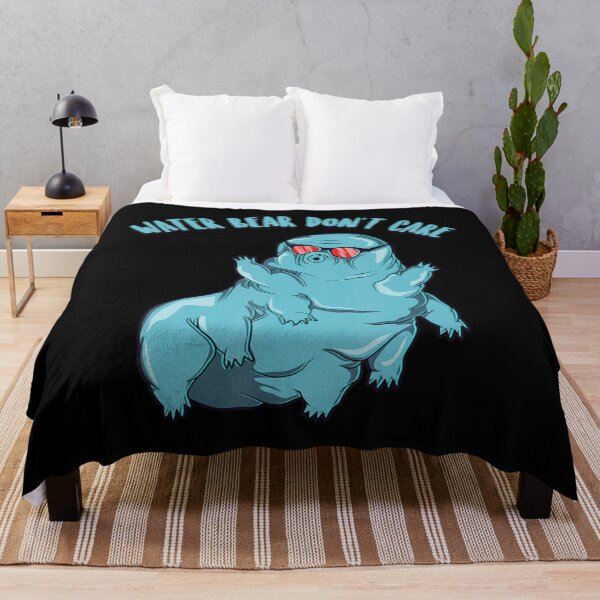 Aperçu de l'œuvre Ours d'eau Tardigrade Don't Care Microbiologie Science créée et vendue par Opotio.