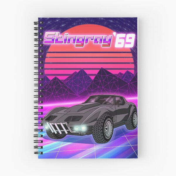 Item preview, Chevrolet Corvette Stingray C3 Vaporwave designed and sold by JDM Guyvit.