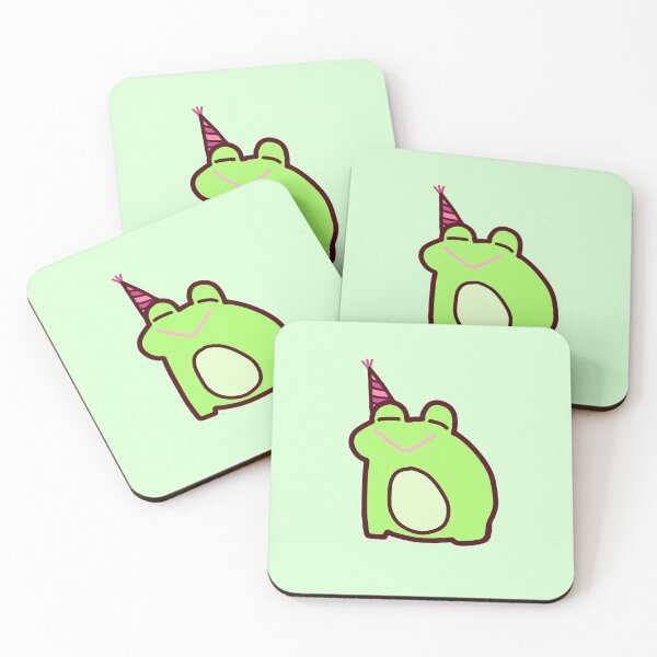 Item preview, Birthday Party Frog designed and sold by artbyyabbyy.