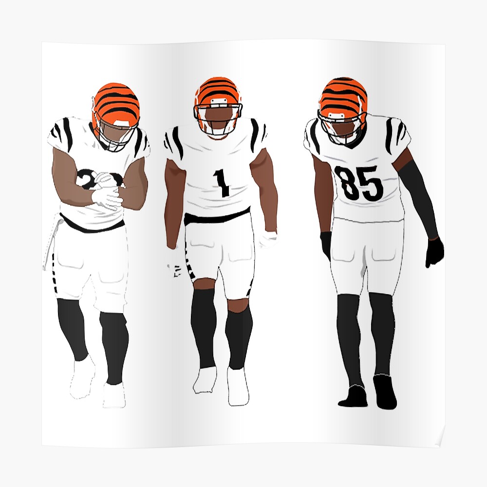 Griddy (mixon, Chase, Higgins)  Sticker for Sale by AlexisTownson
