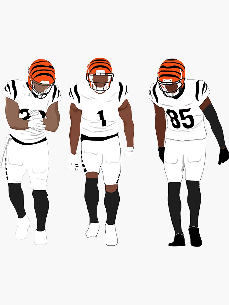 Cincinnati Bengals: Ja'Marr Chase 2022 Leap - Officially Licensed NFL  Removable Adhesive Decal