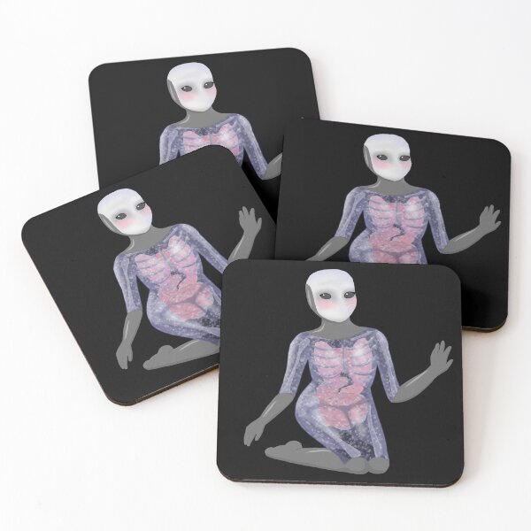 Item preview, Blue Transparent Plastic Cyborg Girl designed and sold by C4ptainRavioli.