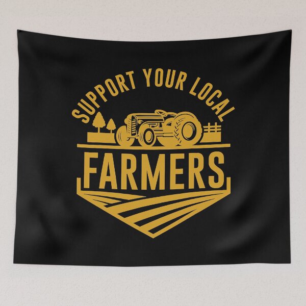 Item preview, Support Your Local Farmers - Farm Local Food designed and sold by xmjajd.