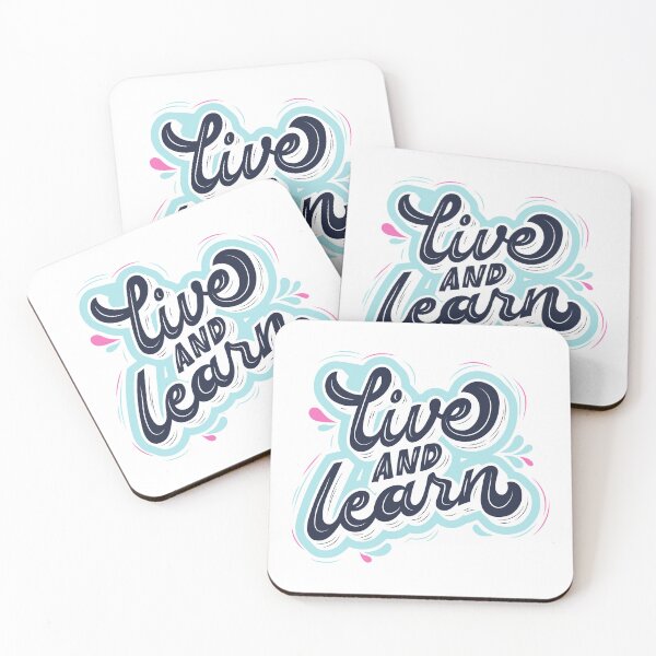 Item preview, Live and learn designed and sold by ataraxiastore.
