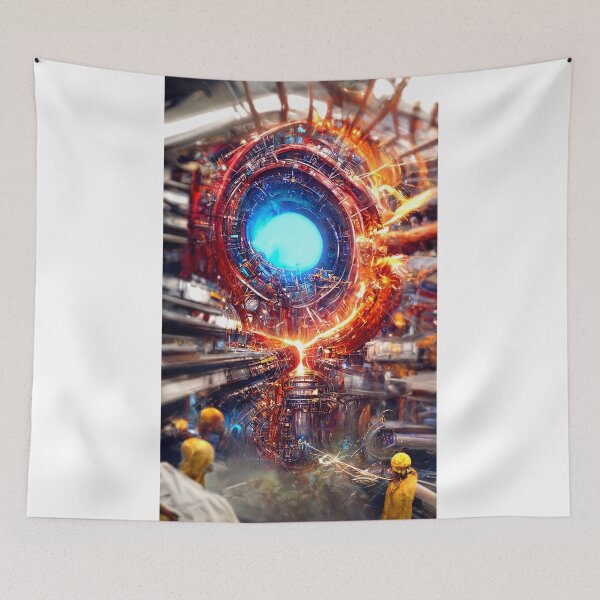 Item preview, The Firing up of CERN  designed and sold by ai-picasso.
