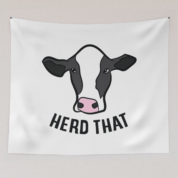 Item preview, Herd That Funny Cow Farmer - Cow Farming designed and sold by xmjajd.