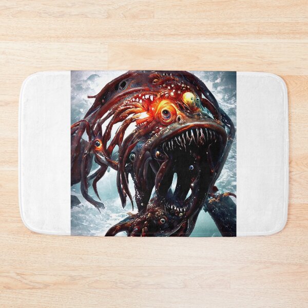 Item preview, Terrifying Deep Sea Creature designed and sold by ai-picasso.