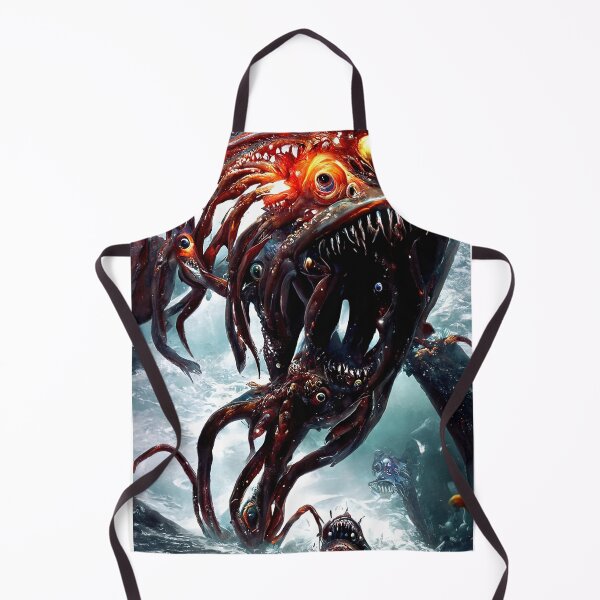 Item preview, Terrifying Deep Sea Creature designed and sold by ai-picasso.