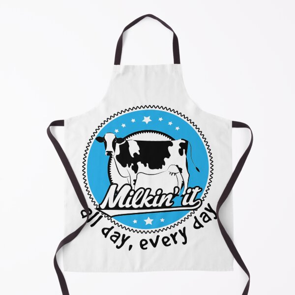 Item preview, Milkin It All Day Every Day Funny Cow Dairy Farmer designed and sold by xmjajd.