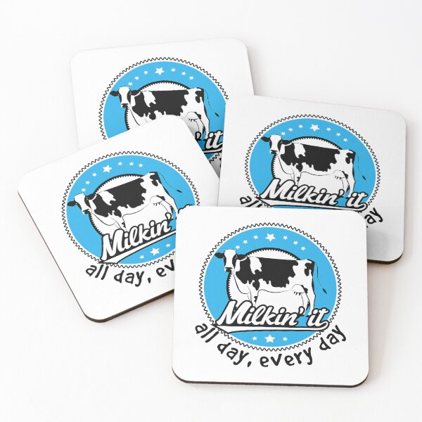 Item preview, Milkin It All Day Every Day Funny Cow Dairy Farmer designed and sold by xmjajd.