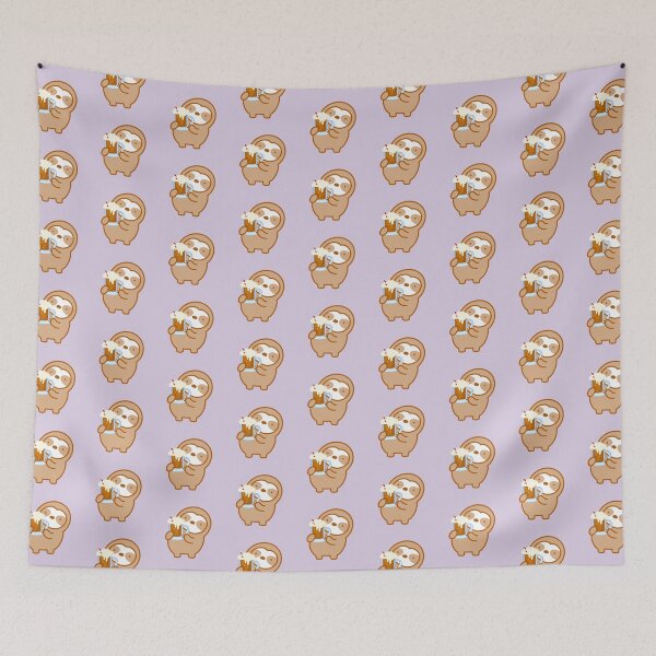 Item preview, Cute Root Beer Float Sloth designed and sold by theslothinme.