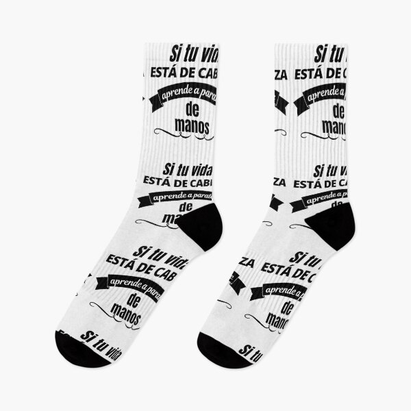 Item preview, If your life is upside down, learn to do a handstand. Spanish phrases designed and sold by CreacionsMeraki.