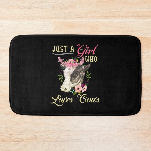 Item preview, Just a Girl Who Loves Cows Funny Farmer designed and sold by xmjajd.