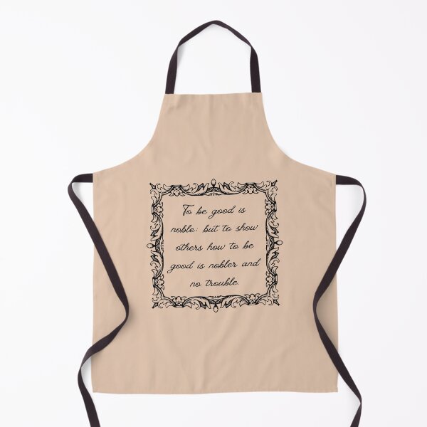 Item preview, Mark Twain Quote - To be good is noble; but to show others how to be good is nobler and no trouble. designed and sold by violet-hope.