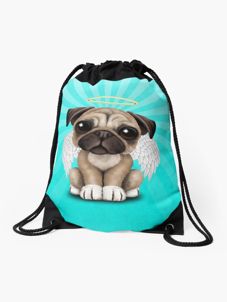 pug in backpack
