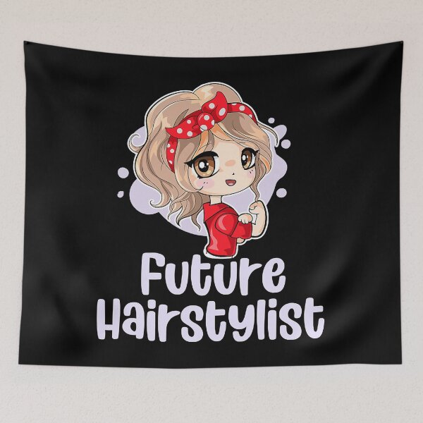 Item preview, Future Hairstylist Cute Bandana Girl Daughter Hairdresser designed and sold by xmjajd.