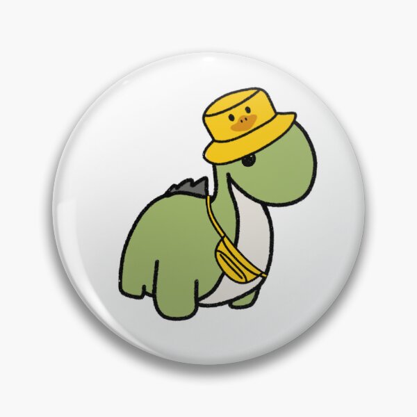 Item preview, Dinosaur in a Duck bucket Hat designed and sold by beckahbrooks.
