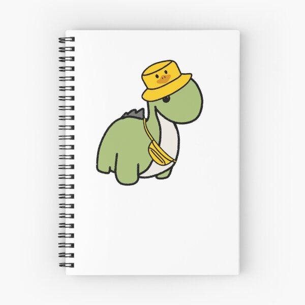 Item preview, Dinosaur in a Duck bucket Hat designed and sold by beckahbrooks.