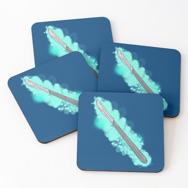 Item preview, Scalpel With Blue Background  designed and sold by missmann.