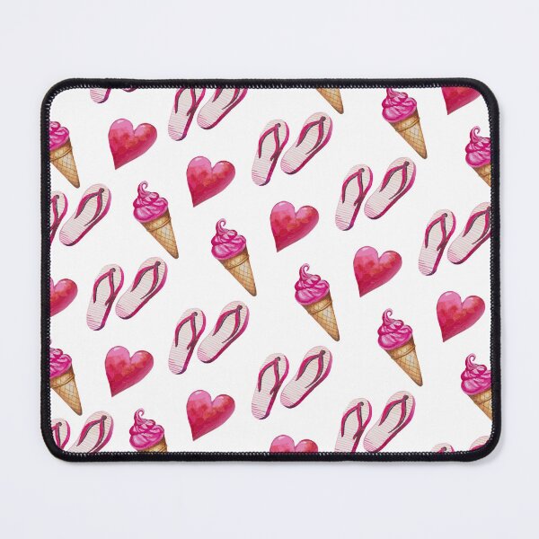 Item preview, Ice cream, love and flip flops designed and sold by RubyOwl.