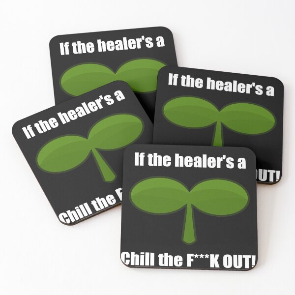 Item preview, If The Healer's a Sprout, Chill The F***k Out designed and sold by amoloves art.