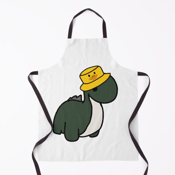 Item preview, Dinosaur in a Duck bucket Hat designed and sold by beckahbrooks.