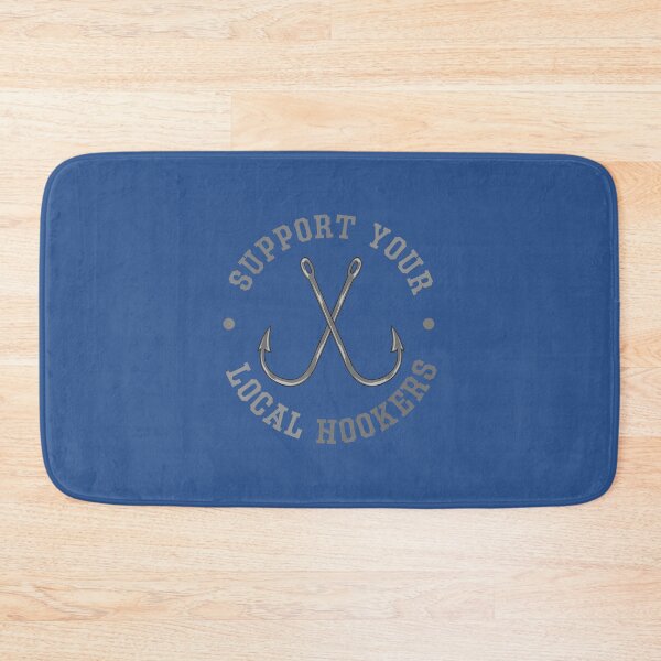 Item preview, Fishing Fisherman Dad Support Your Local Hookers designed and sold by DienThoai.
