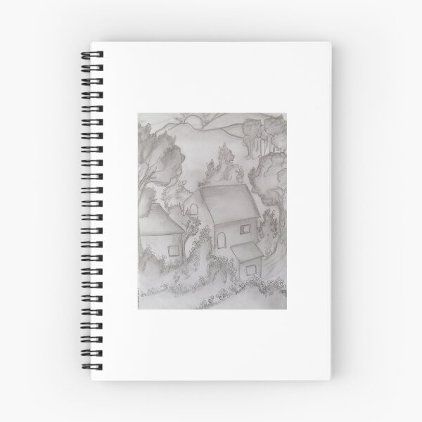 Item preview, Village Shading art drawings  designed and sold by Nature  Nblossom.