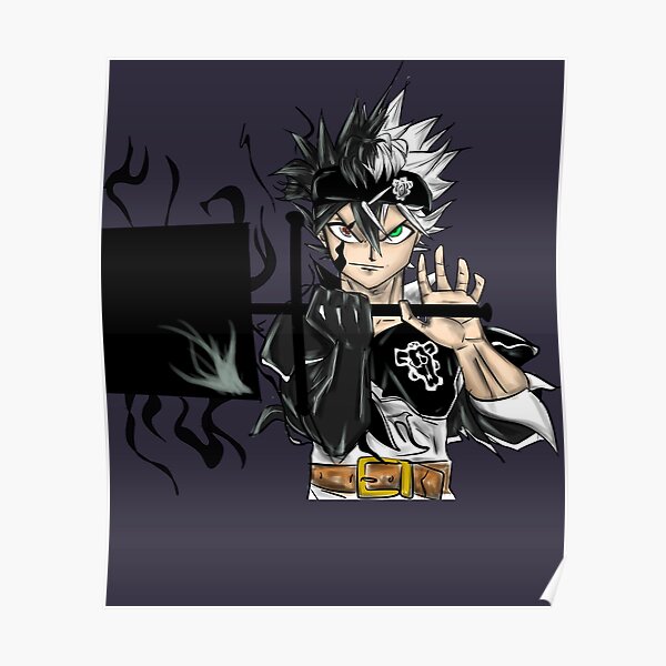 Lover Gift Asta The Dark Grimoire User In Black Clover Poster For Sale By Vanesalange Redbubble Lover Gift Asta The Dark Grimoire User In Black Clover Poster For Sale By Vanesalange Redbubble