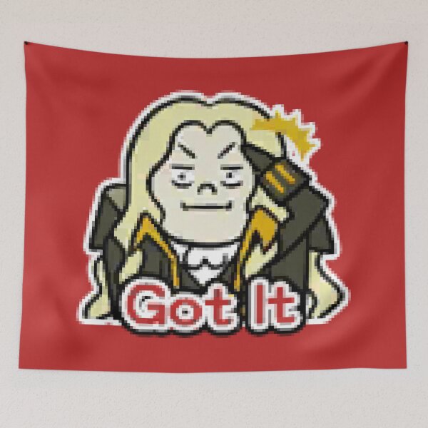 Item preview, Grimoire of Souls chat stamp - Alucard - Got it! designed and sold by alurichter.
