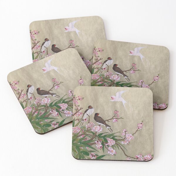 Item preview, birds and flower designed and sold by joyable10.