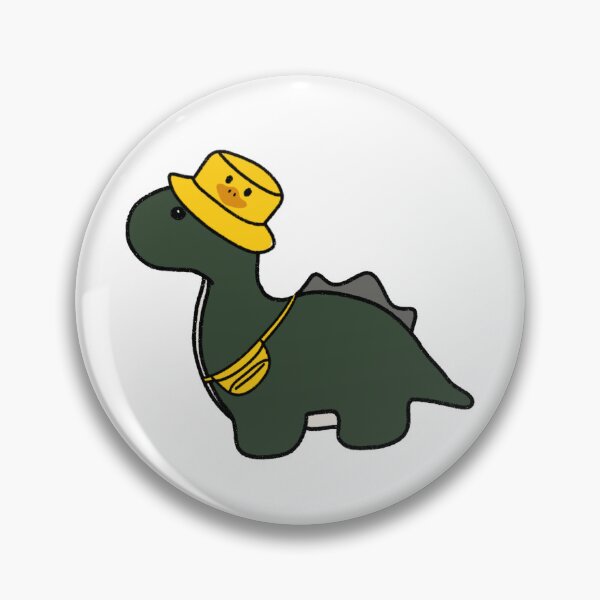 Item preview, Dinosaur in a Duck Bucket Hat designed and sold by beckahbrooks.
